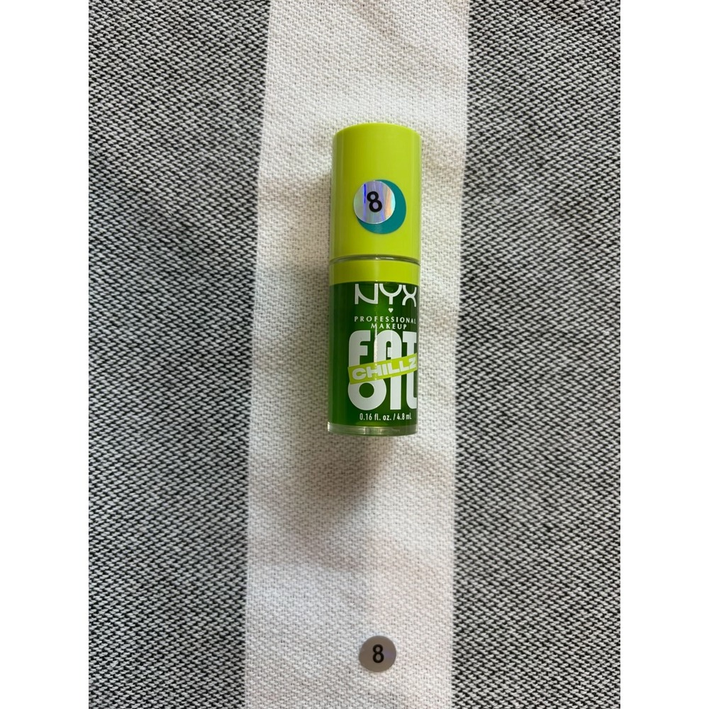 NYX Professional Makeup Fat Oil Slick Click Lip Balm Shade 08 Green Tube Gloss